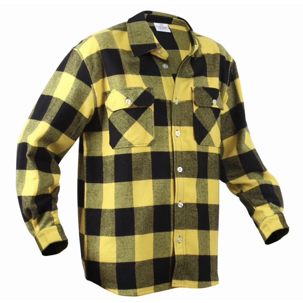 Rothco Extra Heavyweight Buffalo Plaid Flannel Shirt